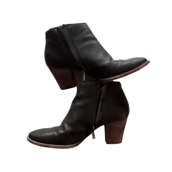 Madewell Shoes Madewell The Billie Black Leather Boots Poshmark